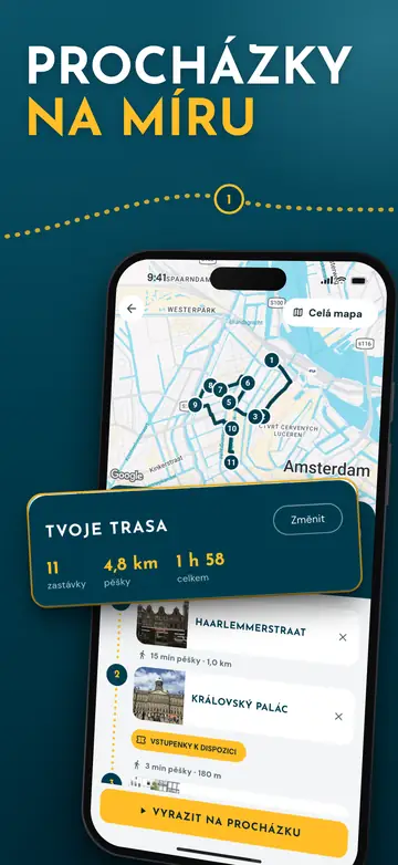 Amsterdam – Trasy na míru