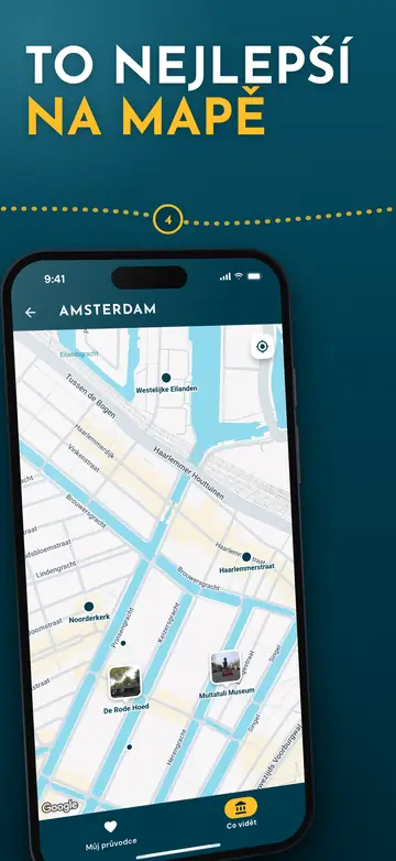 Amsterdam – Mapa města