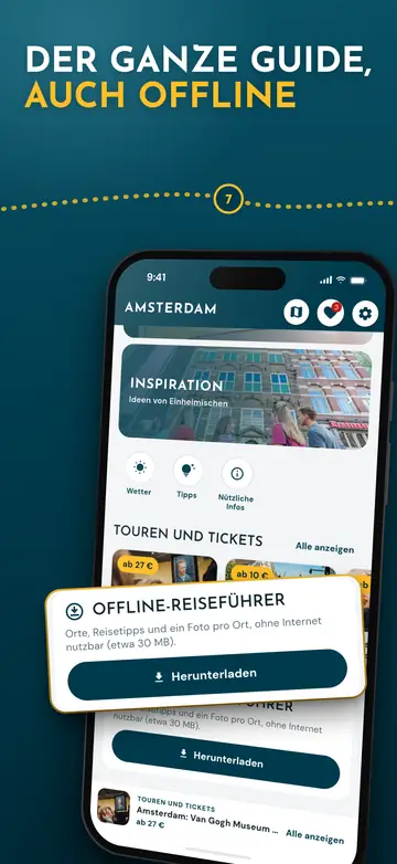 Amsterdam – Funktioniert offline