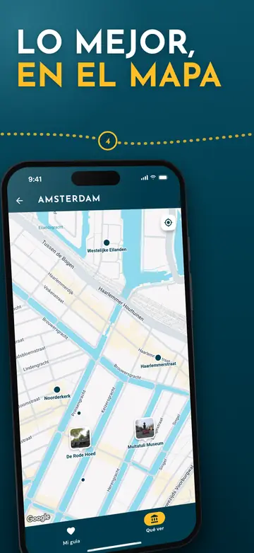 Amsterdam – Mapa de la ciudad