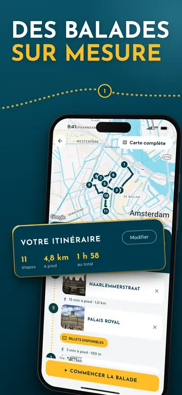 Amsterdam – Des itinéraires sur mesure
