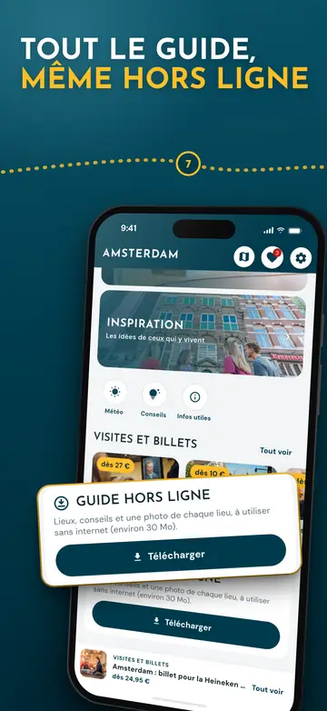 Amsterdam – Fonctionne hors ligne