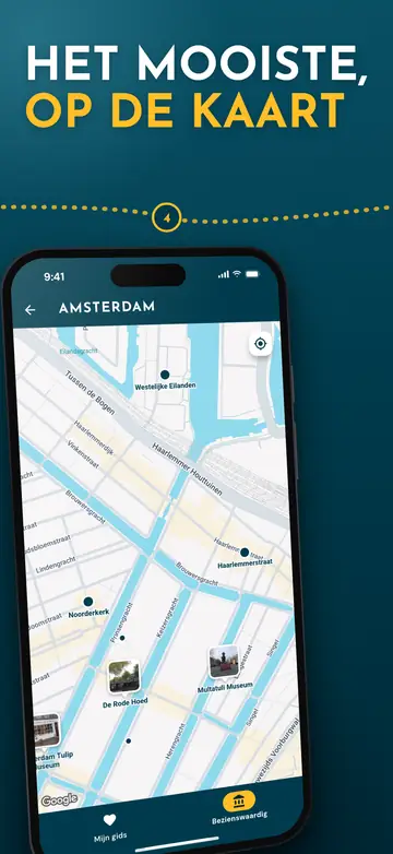 Amsterdam – Kaart van de stad