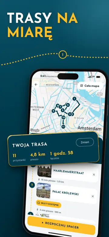 Amsterdam – Trasy na miarę