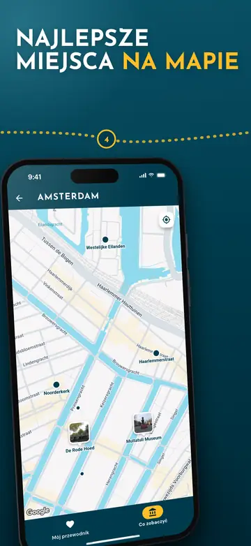 Amsterdam – Mapa miasta