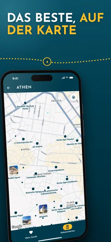 Athen – Stadtplan