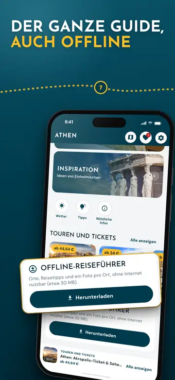 Athen – Funktioniert offline