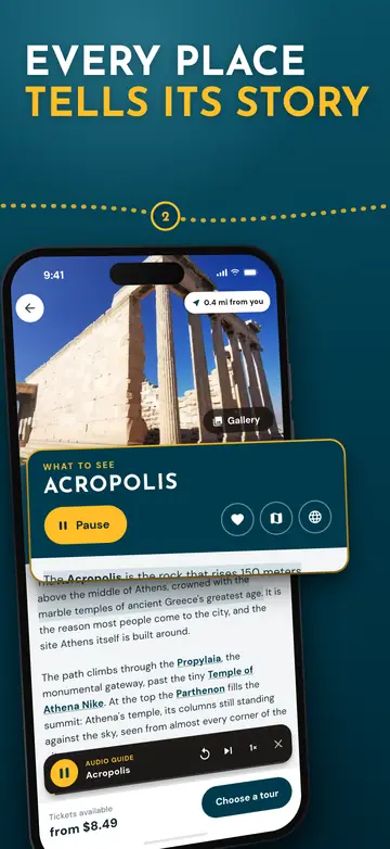 Athens – Audio guide in their language
