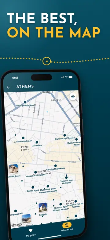 Athens – Map of the city