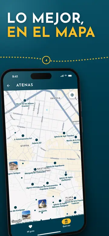Atenas – Mapa de la ciudad