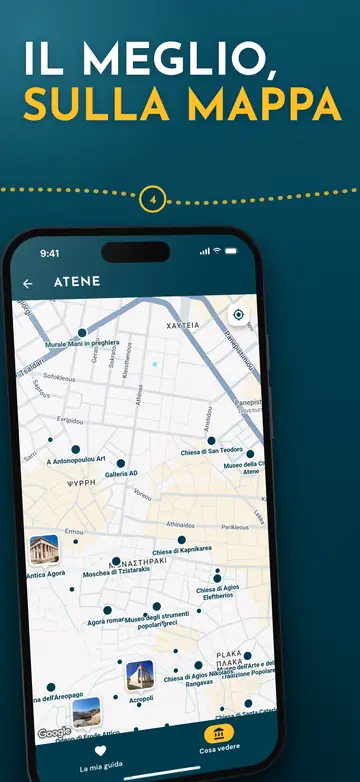 Atene – La mappa della città