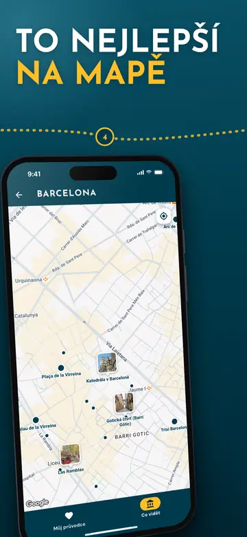 Barcelona – Mapa města