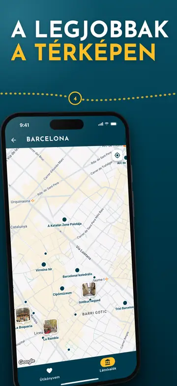 Barcelona – A város térképe