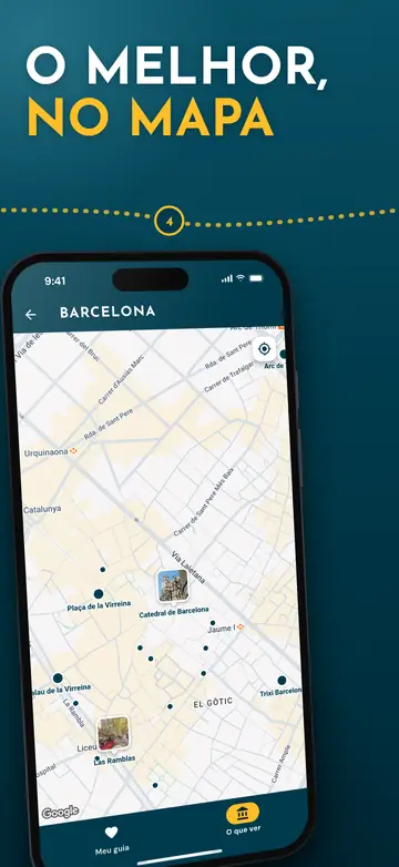 Barcelona – Mapa da cidade