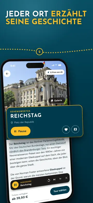 Berlin – Audioguide in ihrer Sprache
