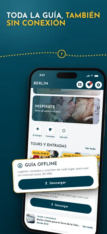 Berlín – Funciona sin conexión