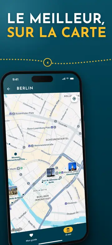 Berlin – Plan de la ville