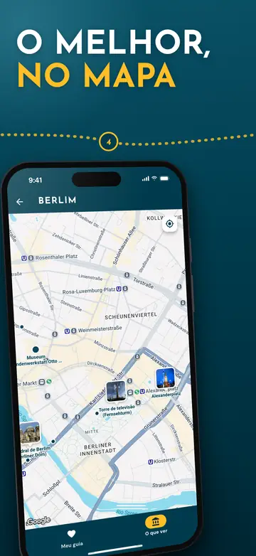 Berlim – Mapa da cidade