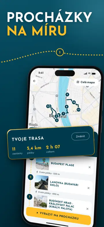 Budapešť – Trasy na míru