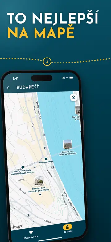 Budapešť – Mapa města