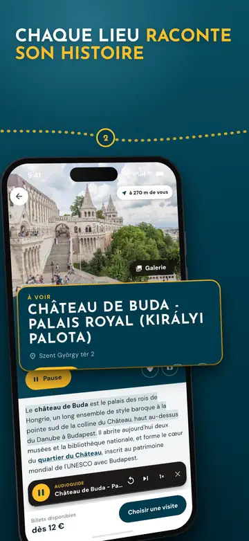 Budapest – Audioguide dans leur langue