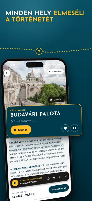 Budapest – Audio idegenvezetés a saját nyelvükön