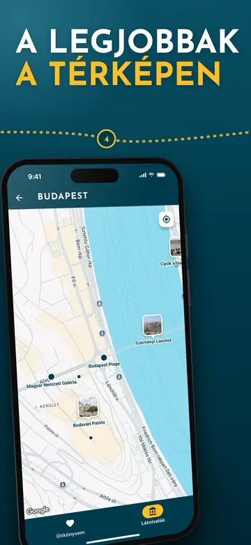 Budapest – A város térképe