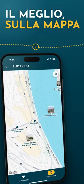 Budapest – La mappa della città
