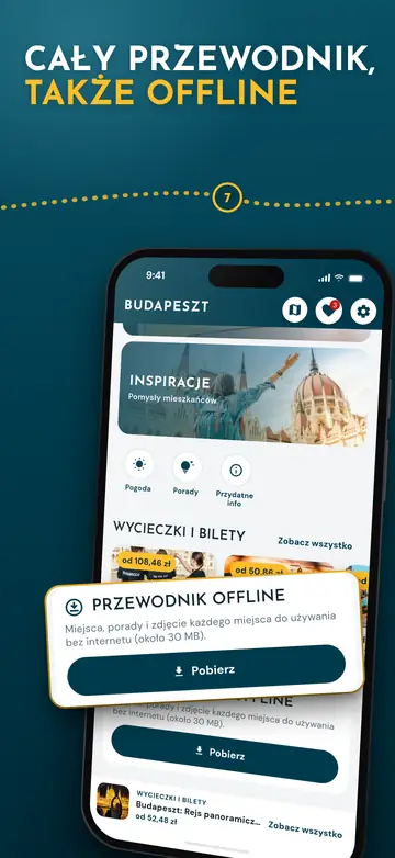 Budapeszt – Działa offline
