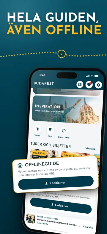 Budapest – Fungerar offline