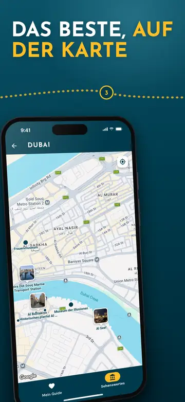 Dubai – Stadtplan