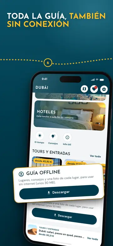 Dubái – Funciona sin conexión