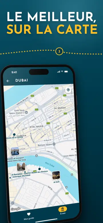 Dubai – Plan de la ville