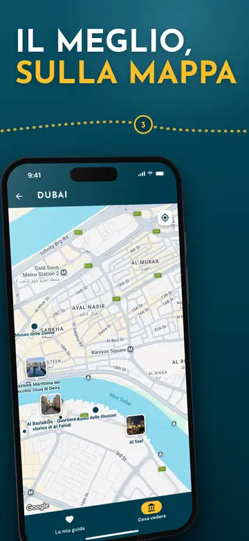 Dubai – La mappa della città
