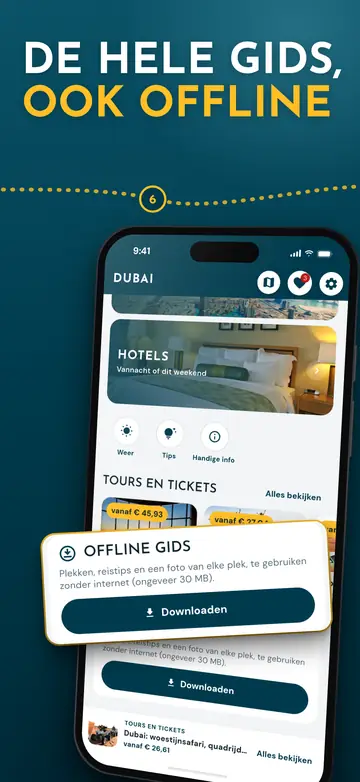 Dubai – Werkt offline