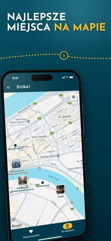 Dubai – Mapa miasta
