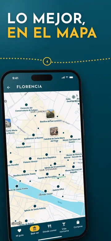 Florencia – Mapa de la ciudad