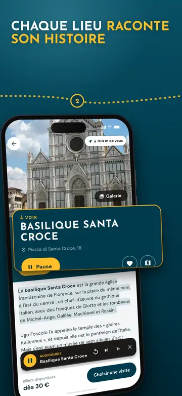 Florence – Audioguide dans leur langue