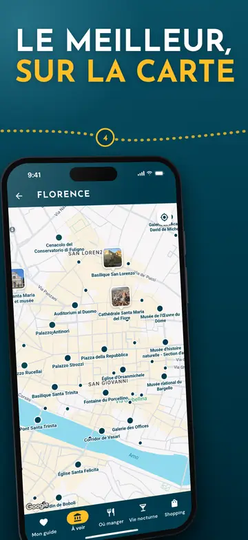 Florence – Plan de la ville