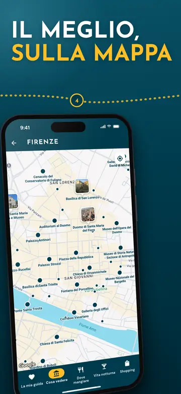 Firenze – La mappa della città