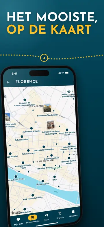 Florence – Kaart van de stad