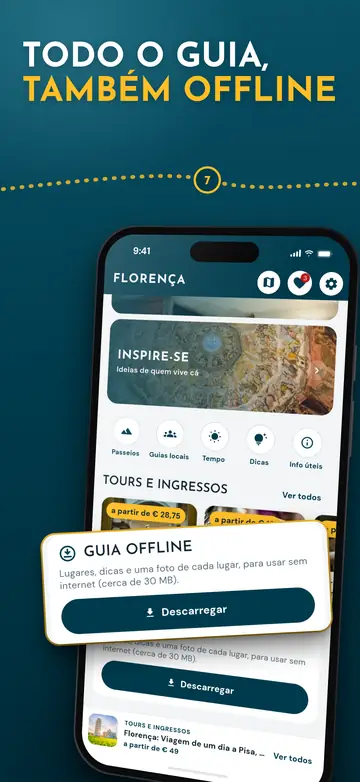 Florença – Funciona offline