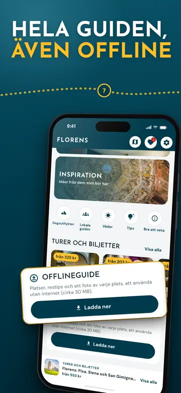 Florens – Fungerar offline