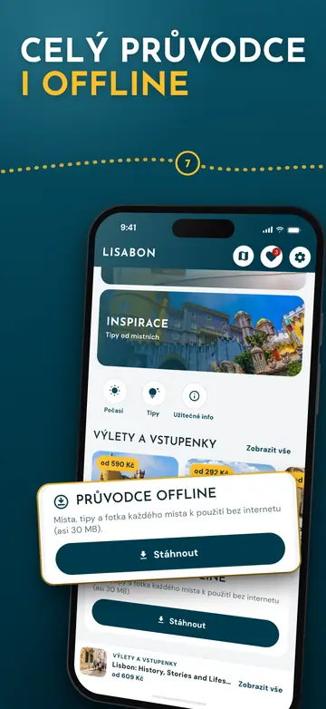 Lisabon – Funguje offline