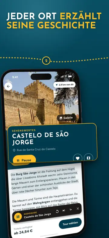 Lissabon – Audioguide in ihrer Sprache