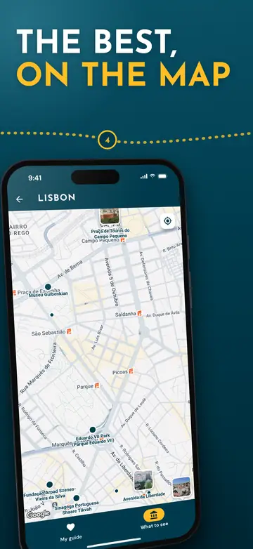 Lisbon – Map of the city
