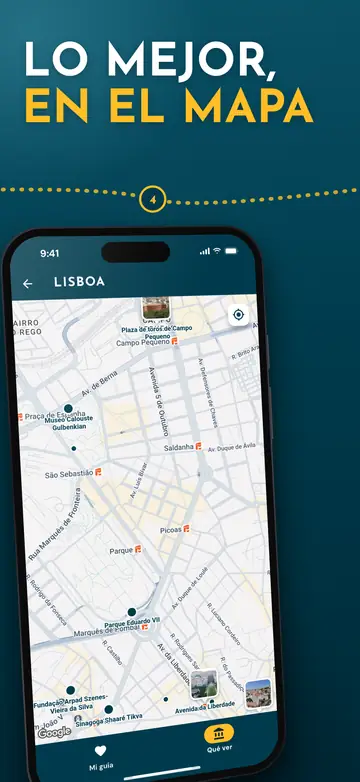 Lisboa – Mapa de la ciudad