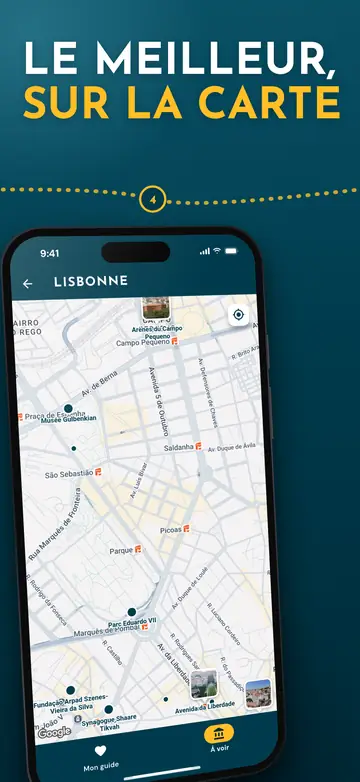 Lisbonne – Plan de la ville