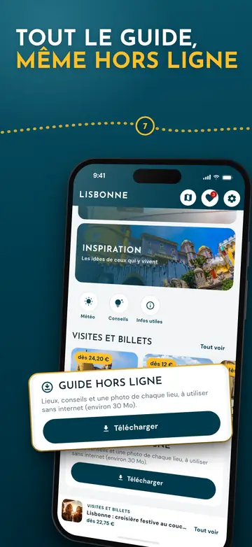 Lisbonne – Fonctionne hors ligne