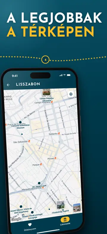 Lisszabon – A város térképe